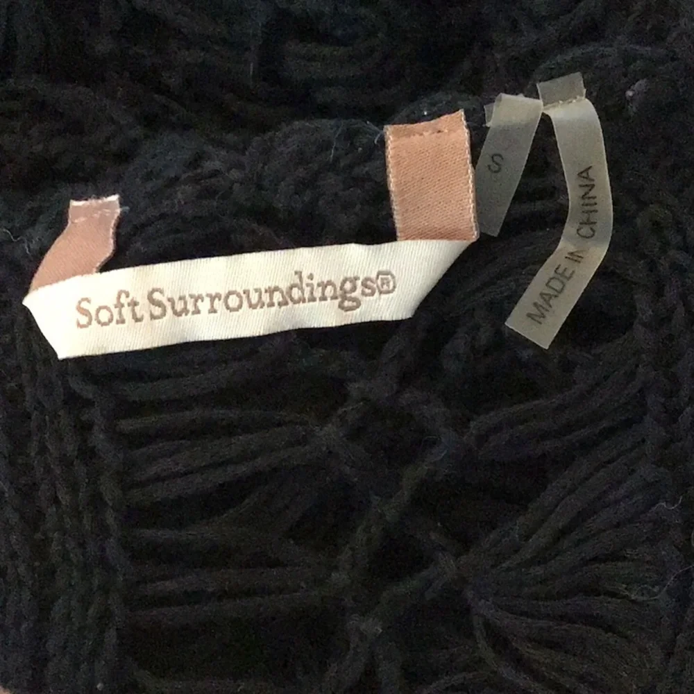 Soft Surroundings Crocheted Top S